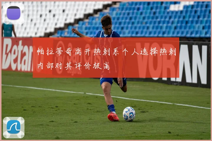 帕拉蒂奇离开热刺系个人选择热刺内部对其评价极高
